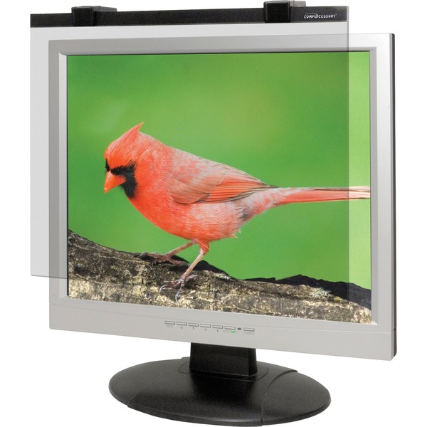 Business Source 19"-20" Monitor Antiglare Filter Black 20513